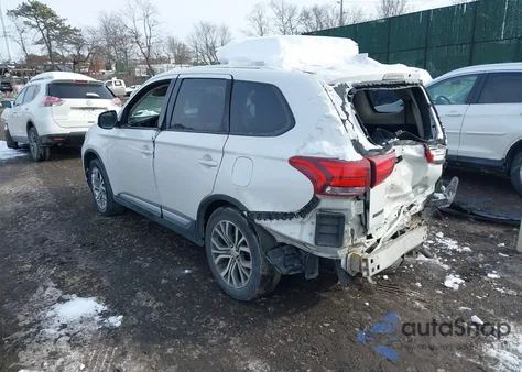 2017 Mitsubishi Outlander Es z USA, uszkodzony, nr VIN JA4AD2A36HZ021692